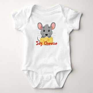 Para Bebê Body Infantil Cute Mouse Say Cheese Baby