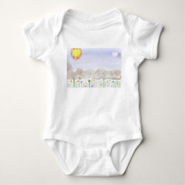 Para Bebê Body Infantil de Arte Impressionista