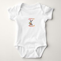 Body Infantil de Coelhinho Fofo - Nome Personaliza