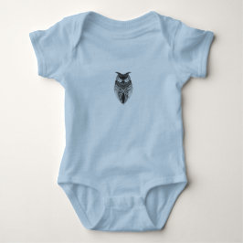 Para Bebê Body Infantil de Design de Coruja