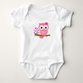 Para Bebê Body Infantil de Design de Coruja