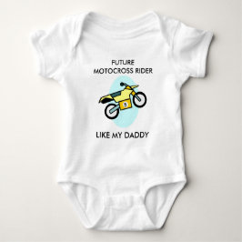 Para Bebê Body Infantil de Motocross