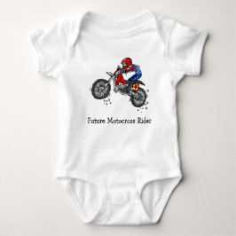 Para Bebê Body Infantil de Motocross Dirt Bike