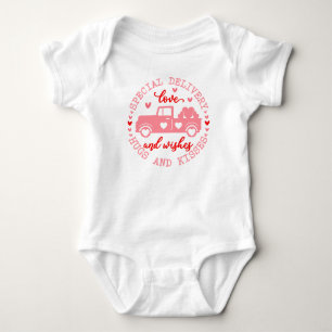 Para Bebê Body Infantil de São Valentim