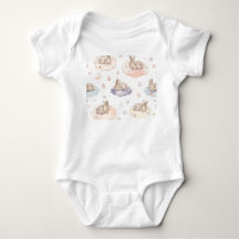 Body Infantil Dreamy Bunny Clouds Baby | Coelho Ad