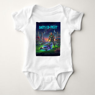 Para Bebê Body Infantil Espacial Engraçado Cortador de Grama