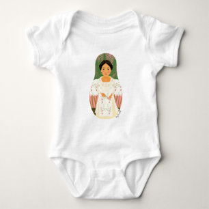Para Bebê Body Infantil Filipina Matryoshka