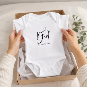 Para Bebê Body Infantil Olá Papai