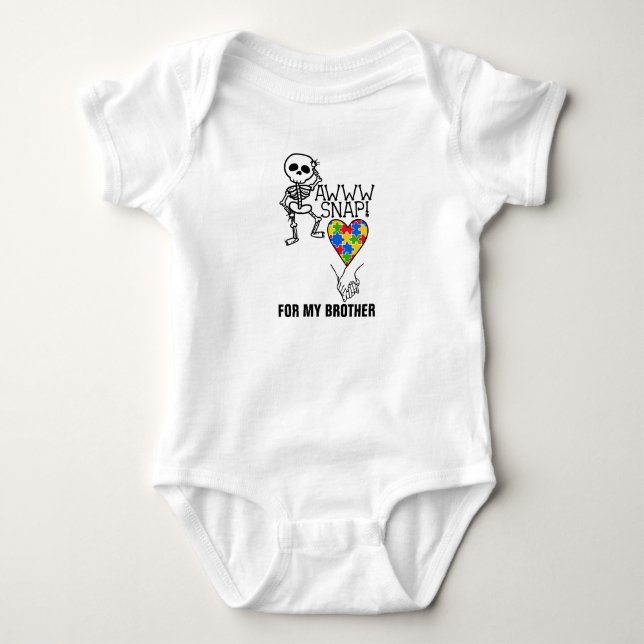 Para Bebê Body Infantil One Piece (Frente)