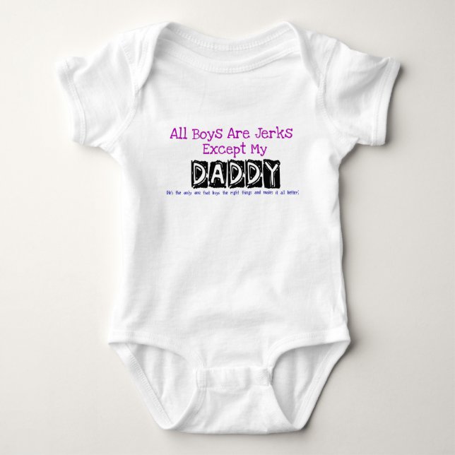 Para Bebê Body Infantil "Papai Engraçado" (Frente)