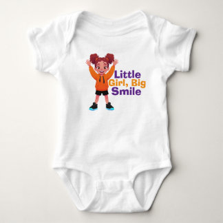 Para Bebê Body Infantil Pequena Menina Grande Sorriso