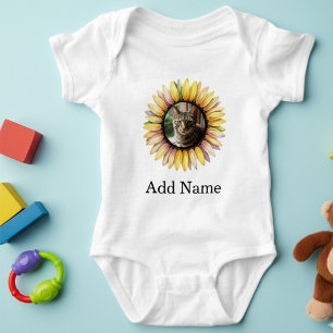 Para Bebê Body Infantil Personalizado com Nome e Texto em Fo