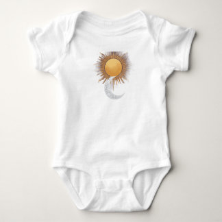 Para Bebê Body Infantil Sol e Lua Fofo
