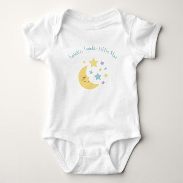 Para Bebê Body Infantil Twinkle Little Star (Frente)