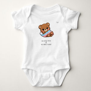Para Bebê Body Infantil Urso Teddy Chibi Fofo Tão Amado