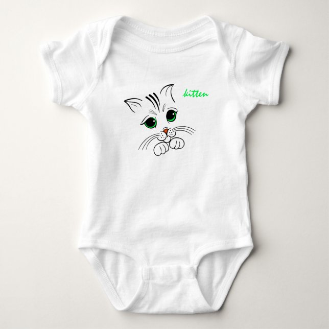 Para Bebê Body Kitten (Frente)