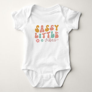 Para Bebê Body Sassy Little Vibes – Fofo e Divertido