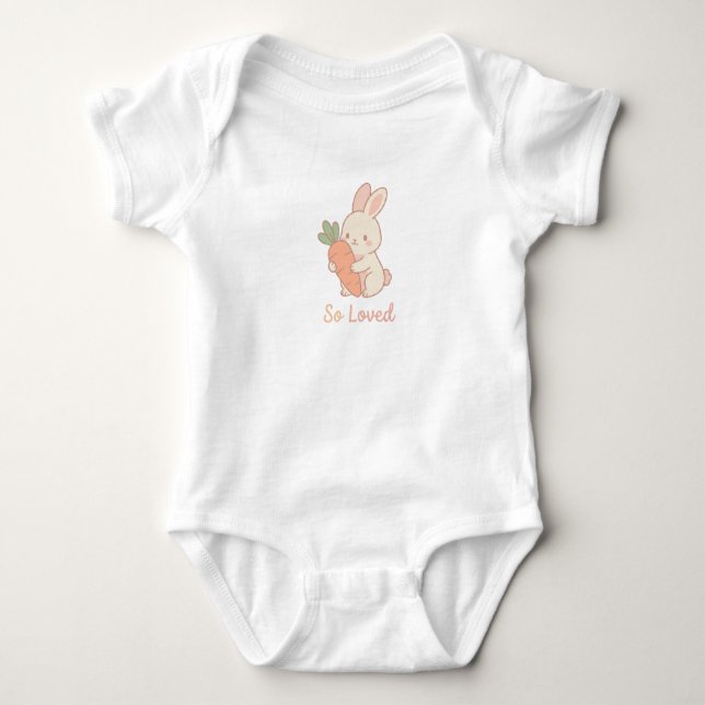Para Bebê Body So Loved Bunny Baby (Frente)