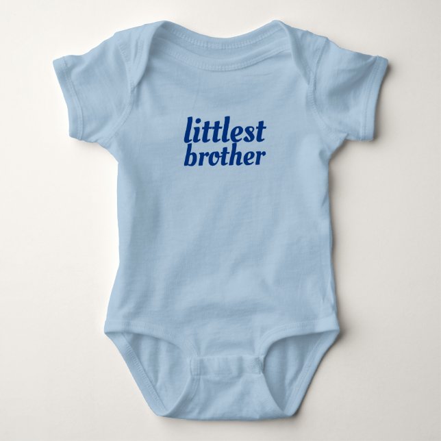 Para Bebê Body Suit Irmãozinho (Frente)