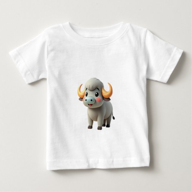 Para Bebê Buddy, o Camiseta Buffalo Kids (Frente)
