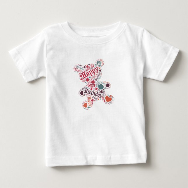 Para Bebê Camiseta (Frente)