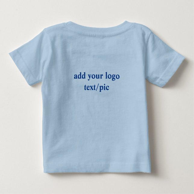 Para Bebê Camiseta (Verso)