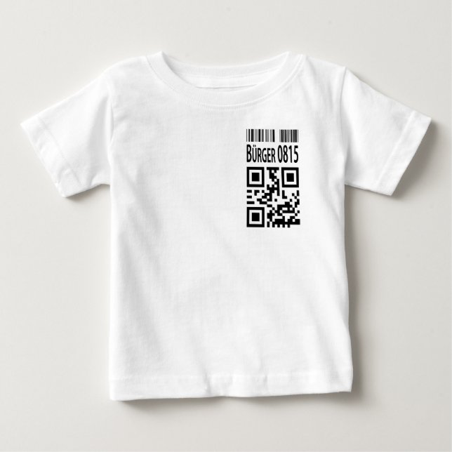 Para Bebê Camiseta (Frente)