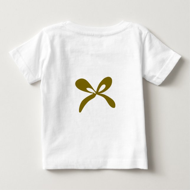 Para Bebê Camiseta (Verso)
