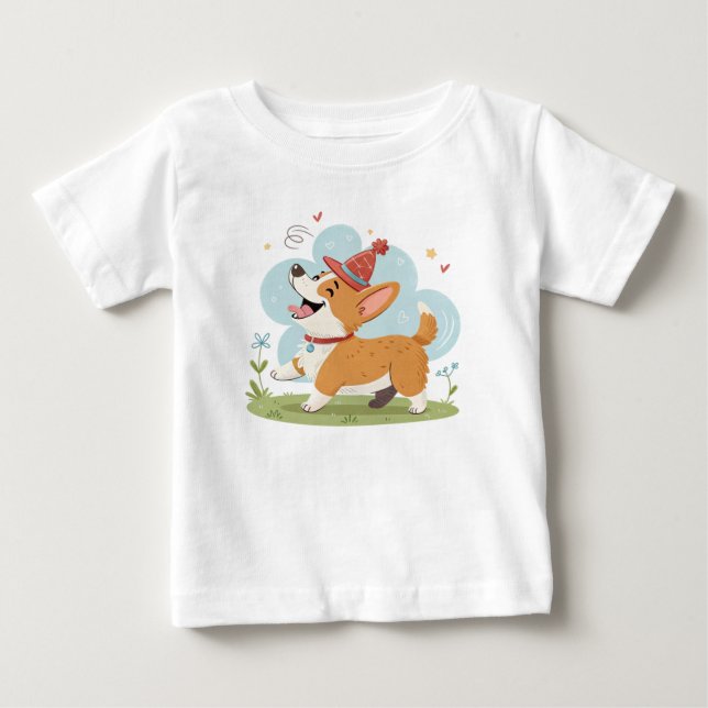Para Bebê Camiseta (Frente)