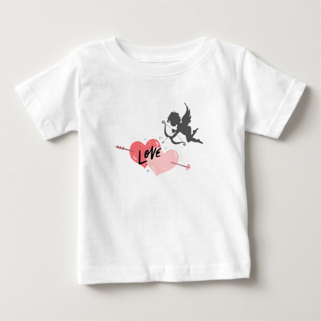 Para Bebê Camiseta (Frente)