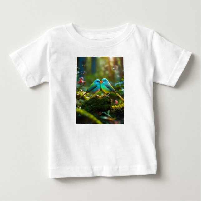 Para Bebê Camiseta (Frente)