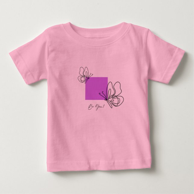 Para Bebê Camiseta (Frente)