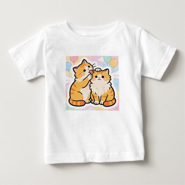 Para Bebê Camiseta (Frente)