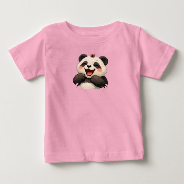 Para Bebê Camiseta (Frente)