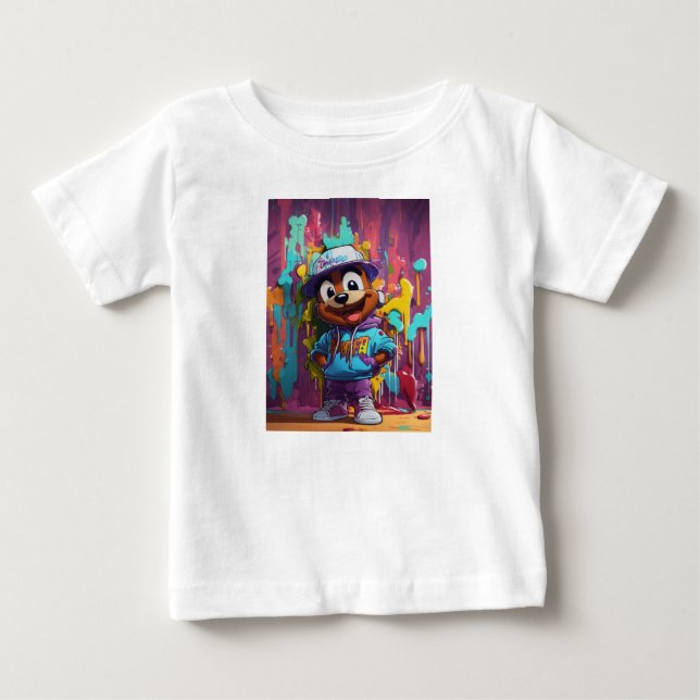 Para Bebê Camiseta (Frente)