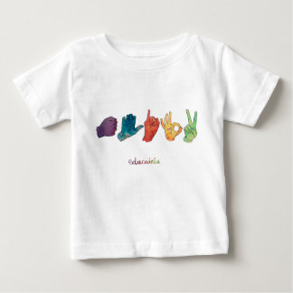 PARA BEBÊ CAMISETA    A E I O U