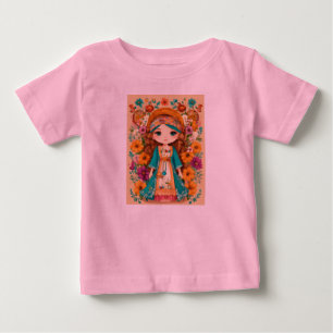 Para Bebê Camiseta Adorável De Boneca: Pequenos Toques, Gran