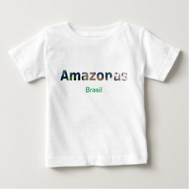 Para Bebê Camiseta Amazonas