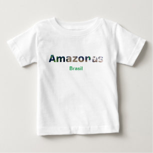 Para Bebê Camiseta Amazonas 