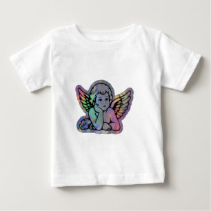 Para Bebê Camiseta Angel Baby Camiseta Infantil Querubim F