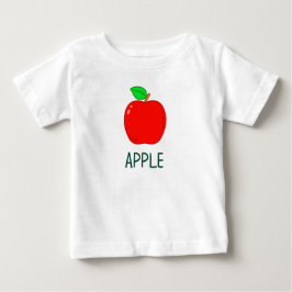 Para Bebê Camiseta Apple
