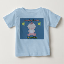 Camiseta Azul-Bebê Fofa e Aconchegante