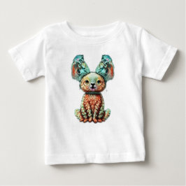 Para Bebê Camiseta Baby Fine Jersey de alta qualidade