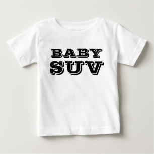 Para Bebê Camiseta BABY SUV