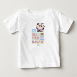 Para Bebê Camiseta Bebé│Me desperté con hambre
