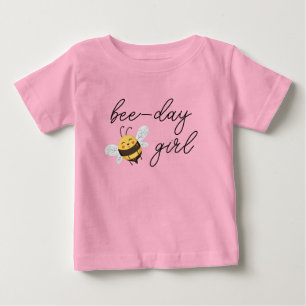 Para Bebê Camiseta Bee Day