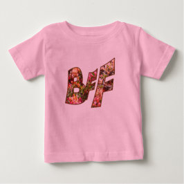 Para Bebê Camiseta BFF Baby T Personalizável