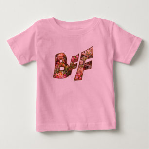 Para Bebê Camiseta BFF Baby T Personalizável