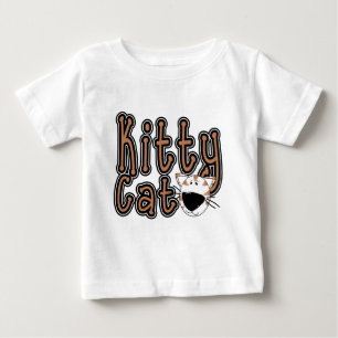 Para Bebê Camiseta bonito e presentes do gato do gatinho