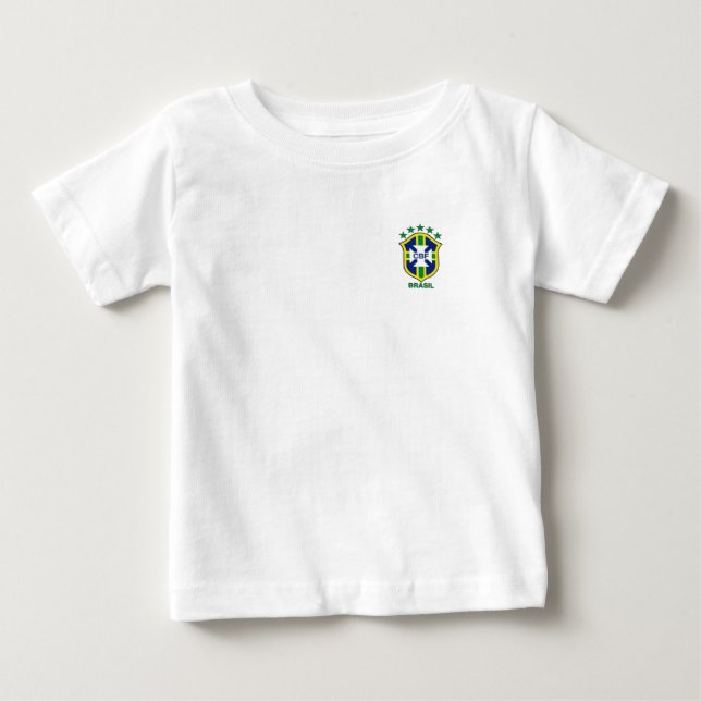 Para Bebê Camiseta Brasil (Frente)